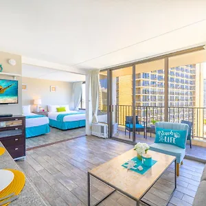 Aloha Vibes, Ocean & City Views With Free Parking! Honolulu